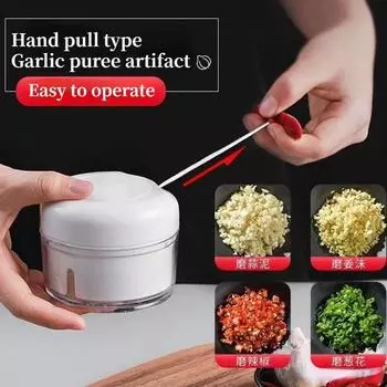Ручной пресс для чеснока, ручной блендер для чеснока, мясорубка для овощей чили, кухонные гаджеты, аксессуары для приготовления пищи