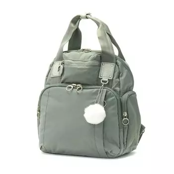 Rucksack Picnic Backpack Can Fit Lunch Box Pocket Sage Green [Kanana Project] No.67652 Women s Antibacterial/Antivirus