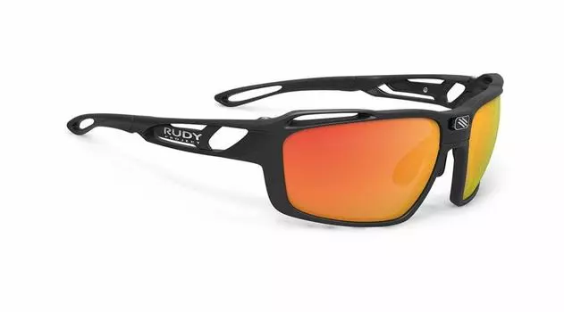 RUDYPROJECT Спортивные солнцезащитные очки для шоссейного велосипеда, марафона, бега, тренировок, триатлона, тенниса, бейсбола, поляризованные, SINTRYX, черные, 3FX HDR, многоцветные, лазерные, оранжевые