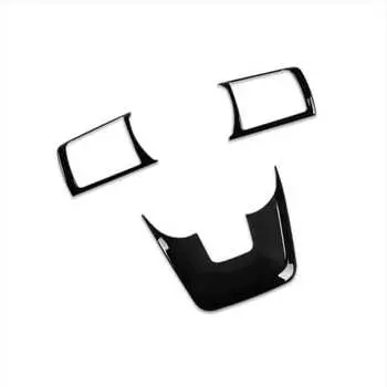 RUIQ Nissan New Serena C28 Series Interior Steering Garnish Handle Frame Interior Designed for Nissan Serena (Piano Black)
