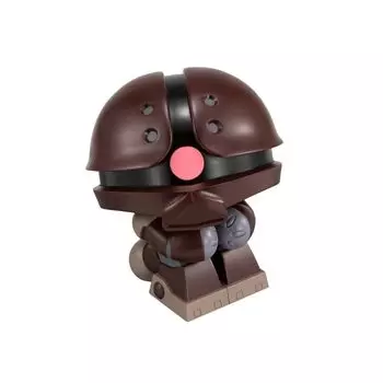 Rukappu mobile suit gundam Acguy Approximately 110mm Made of PVC Painted movable figure