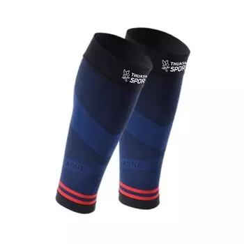 Рукава для икр Doctor Compression Active Запатентованная технология градуированной компрессии икр Удобные и легкие в движении Быстро впитывающие влагу антибактериальные и тёмно-синий