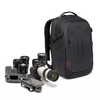 Рюкзак для камеры PRO Light Backloader Backloader Backpack M Можно прикрепить к консервной банке, в комплекте идет дождевик MB [Manfrotto] штатив, 15-дюймовый ПК,