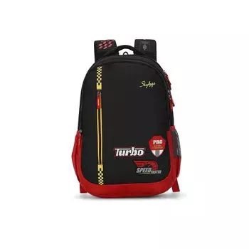 Рюкзак для ноутбука Skybags, 31 л, с 3 просторными отделениями, долговечный ремень и держатель для брелка | Черный | Круз 35 x 22 x 46 cm