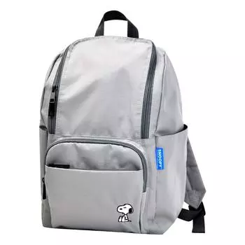 Рюкзак Water Large College High School Commuting to Work or School Gray One Size [Snoopy], Repellent, Capacity, A4, Womens, Mens, Students,