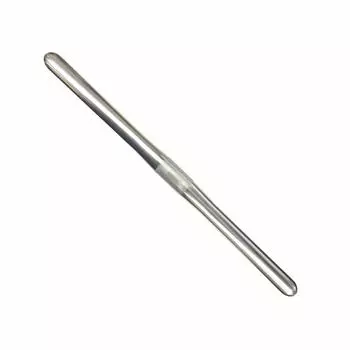 Руль AKI WORLD Full Flat Straight SILVER HS-801TR HB-OTR-004
