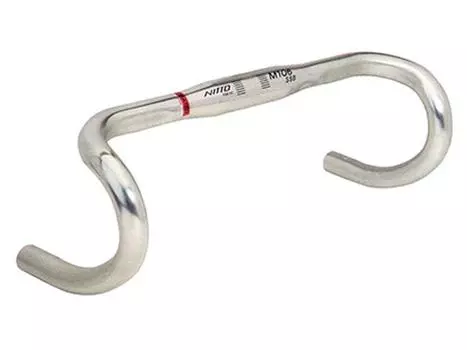 Руль NITTO SILVER 420 M106-SSB 31.8 серебряный