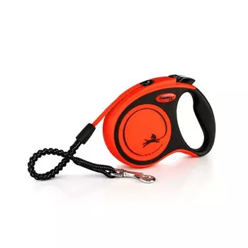 Рулетка Flexi Extreme 5 м [Поводок для собаки] (S (До 20 кг)) оранжевый