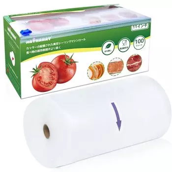 Рулон вакуумной упаковки Вакуумный пакет для вакуумной упаковочной машины Свободно режется Длительная свежесть Не содержит BPA Безопасный материал 28 см30 м PA+PE