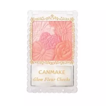 Румяна Canmake Glow Floor Cheek Pact 6,3 г, нет. 1 цветок персика, 1 шт.