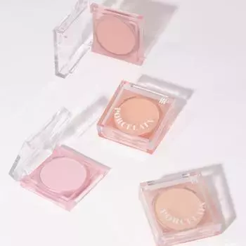 Румяна для щек Merzy Porcelain 4,2 г, 4 цвета 1. Mono Beige