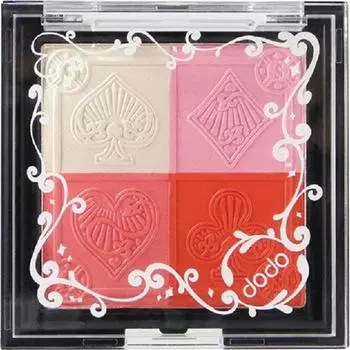 Румяна Dodo Force Colours Diamond #20 для макияжа глаз. Тени для век и тени для век. Наносите средство мягкими движениями с помощью пуховки или кисти по часовой стрелке, начиная с