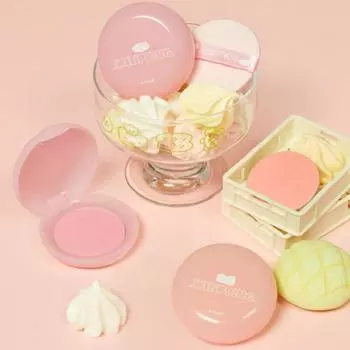 Румяна Etude Whipping Velvete 7 г, 2 цвета 1. Melon Cream Chou