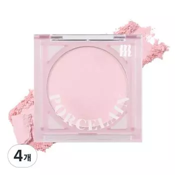 Румяна Merge Porcelain Cheek Blusher 4,2 г, матово-розовые, 4 шт.