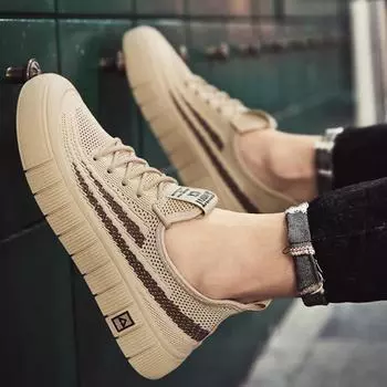Running High Quality Men s Vulcanize Shoes Non-slip Sports Sneakers Male Walking Casual Common Comfortable Breathable Low Price 39