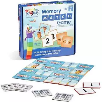 Running Resources Number Bloks Memory Game IN95399, настольная игра, представляющая Корею