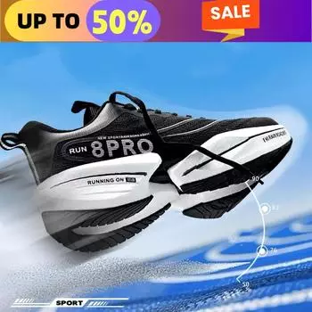 Running Shoes Carbon Plate Marathon Men Sport Tenis Breathable Women s Comfortable Athletic Nonskid Casual Sneakers Air Cushion 37