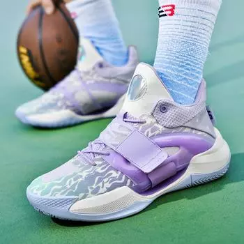 Running sports shoes boys and girls teenagers junior high school students older children couple basketball shoes sports students blue ball shoes 36