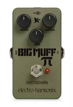 Русский Big Muff distortion большой muff электро-гармоникс/зеленый дисторшн/сустейнер зелёный