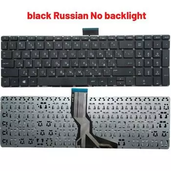 Русская клавиатура для ноутбука HP 15S-DY 15-DY 15T-DY 15-EF 15S-EQ TPN-Q201 TPN-Q222 TPN-W127 TPN-C129 TPN-C130 чёрный