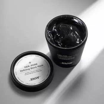 РЯО ДЭР. Pore Refining Black Mask - 200мл, Увлажнение, Kbeauty, корейская косметика, пробник