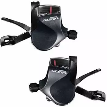 Рычаг переключения передач SHIMANO Sora R3000 с двойным плоским рулем