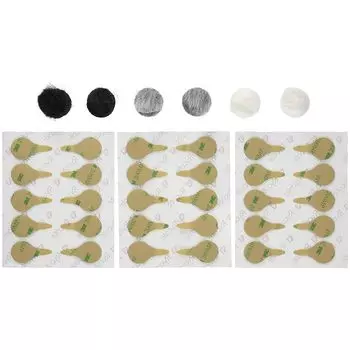 Rycote 6 overcovers for lavalier microphones JPRYC065505 (BK/GR/WH) []