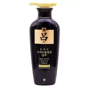Ryo Hair Ginsengbo 400 мл Шампунь для кожи головы Питательный Заработанные деньги