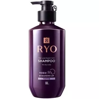 Ryo Jayangyunmo Hair Loss Symptoms Профессиональный шампунь для жирной кожи головы, 400 мл, 1 шт.
