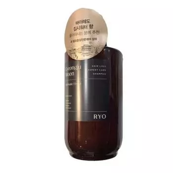 Ryo Jayangyunmo Симптомы потери волос Профессиональный уход Шампунь Gyeongju Moon Balm