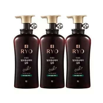 Ryo Jin Flawless Hair Loss Symptom Care Шампунь для кожи головы с охлаждающим эффектом 490 мл 3 шт.