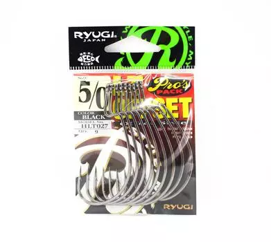 Ryugi HLT027 LT Офсетные червячные крючки Размер 5/0 (8147)