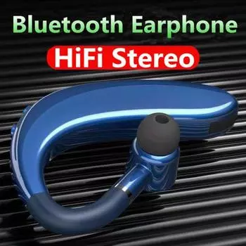 S109 Практичные наушники Bluetooth 5.0 10 м Мини чёрный
