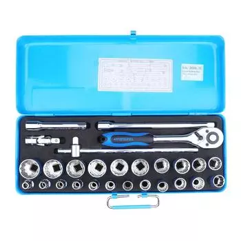 S14MXL 1/2-Inch Square Drive Socket Set
