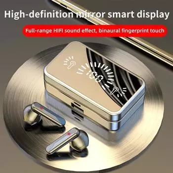 S20 TWS Беспроводная Bluetooth-гарнитура с зарядным устройством Шумоподавляющие светодиодные наушники с микрофоном Беспроводные наушники Bluetooth-наушники