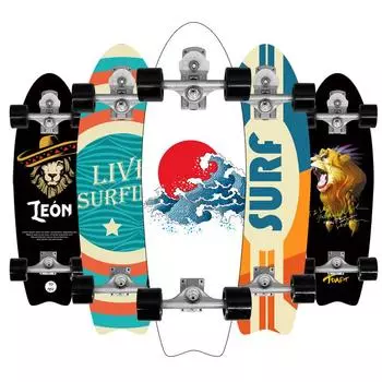 S7 Land Surf Скейтборд 815x255x125 мм Доска для серфинга Скейтборд S7 Кронштейн Доска для серфинга Рыба Скейтборды Лонгборд Доски