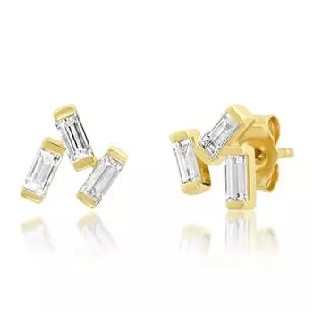 S925 Sterling Silver Horse S Eye Classic Diamond-Encrusted Cute Fish School Stud Earrings Earrings Women S Earrings 925 Silver