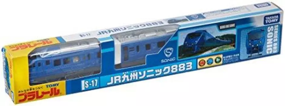 S-17 883 Железнодорожная компания Кюсю (Модель поезда Tomica PlaRail)
