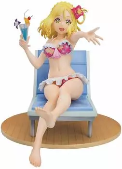 С фанатами! Люблю жить! Солнечный свет!! Mari Ohara Blu-ray обложка Ver. Готовая фигурка, окрашенная в масштаб 1/7 из АБС и ПВХ.