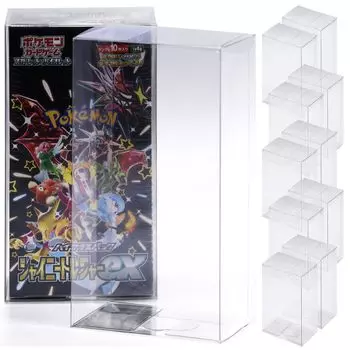 с картой Pokemon BOX loader чехол для хранения с защитой от ультрафиолета 10 штук BOX loader loader RIMINA 10 [Совместная разработка коллекционеров] полужесткий (половина коробки, штук)