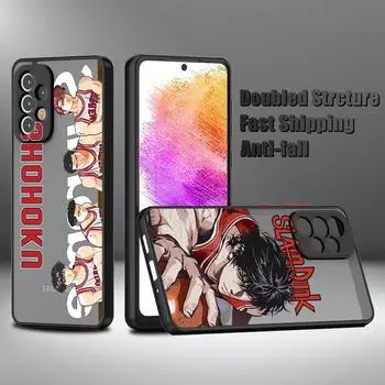 S-lam D-unks Animation For Samsung A91 A71 A51 A42 A41 A31 A21S A14 A04 A13 A12 A11 Lite Frosted Translucent Phone Case Samsung A13 4G