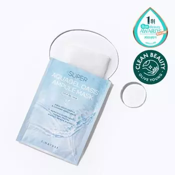 S. NATURE Super Aqua Gel Oasis Ампульная тканевая маска 1 шт.