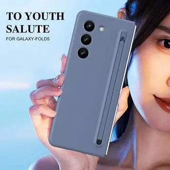 S Pen Полный Защитный Чехол Сумка Чехол для Samsung Galaxy Z Fold 5 Fold5 Fold4 Fold 4 5G Передняя стеклянная пленка Аксессуары для телефонов for Samsung Z Fold 5