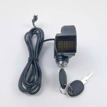 С переключателем мощности для Kugoo M4/pro, вольтметр зажигания