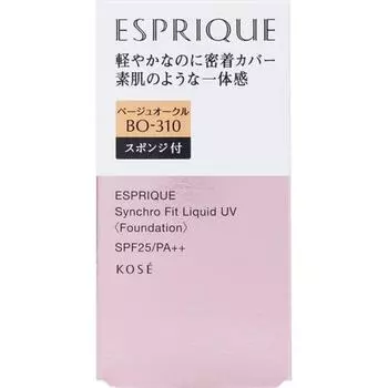 S-PRIQUE SYNCHROFIT LIQUID UV BO-310 БЕЖЕВАЯ ОХРА 30г