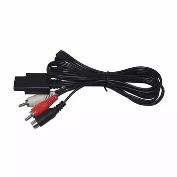 S-Video кабель для GameCube N64 SNES для GC RCA AV кабель 1.8M 6FT