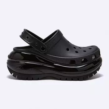 Сабо CROCS Classic Mega Crush, черные 207988 001 250