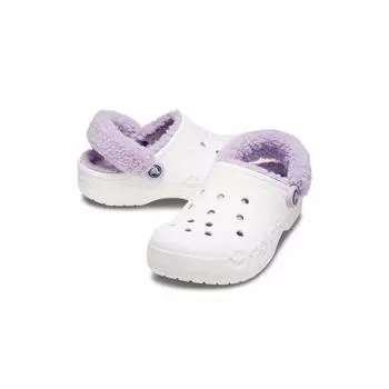 Сабо Crocs Common Baya Lined Fuzz Strap Wtl 23fucl206633 WHITE LAVENDERZ577/230