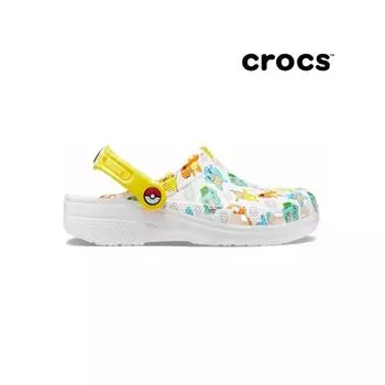 Сабо Crocs Common Classic Pokemon Ii белые 207765 94s M5W7240