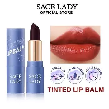 SACE LADY Ультра гладкая матовая помада, меняющая цвет, легкий тонированный бальзам для губ, макияж